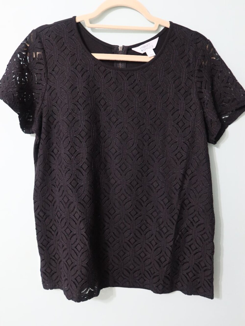 Market & Spruce Black Top L Like New
